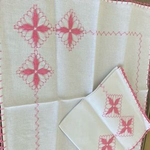 2 Handmade kitchen Clothes napkins